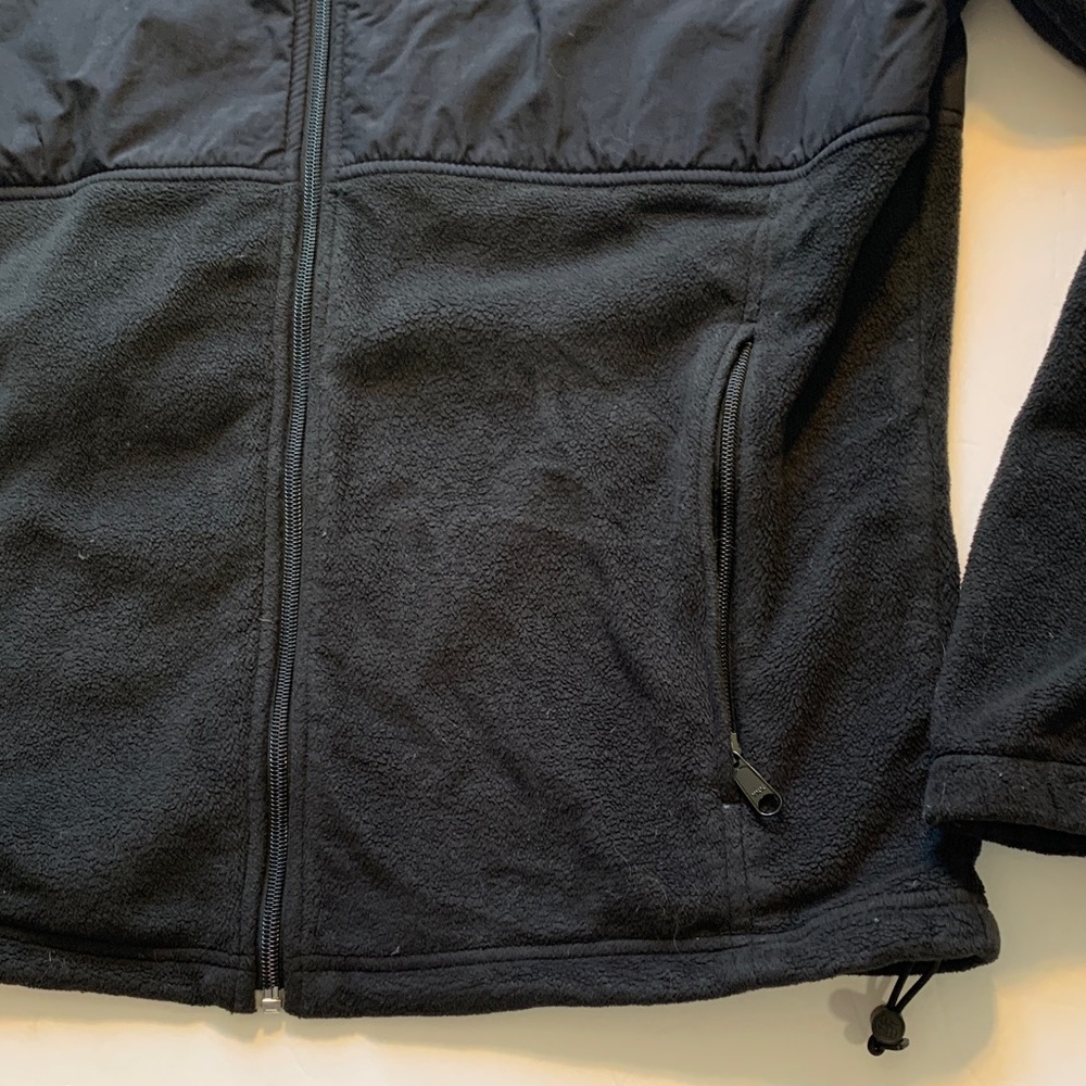 Columbia Men's size large Black fleece Jacket - Picture 4 of 7